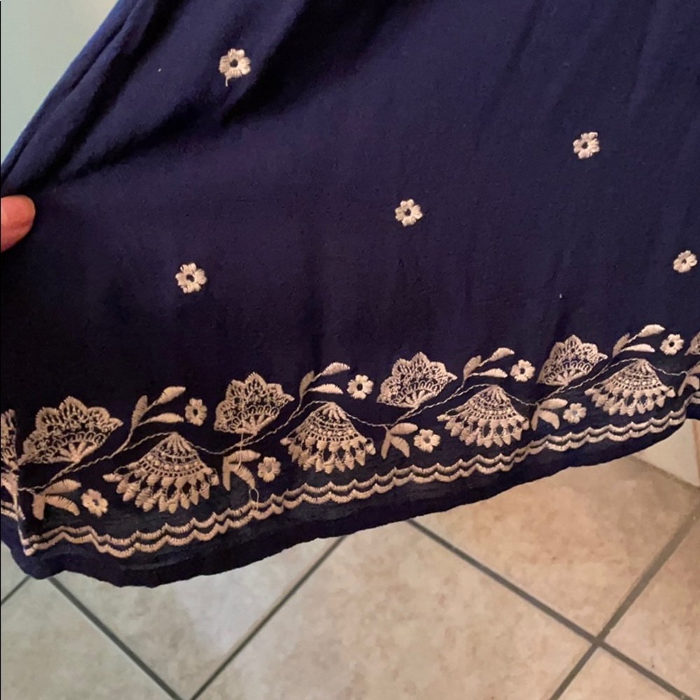 Francesca’s Blue Racer back Tank - Picture 5 of 5